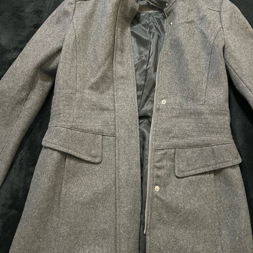Kenneth Cole New York Gray Wool Coat